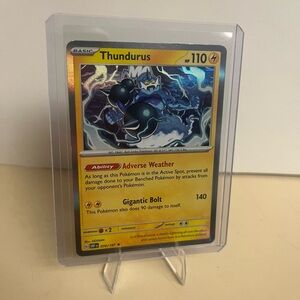 Thundurus Pokémon Card reverse holo 070/197